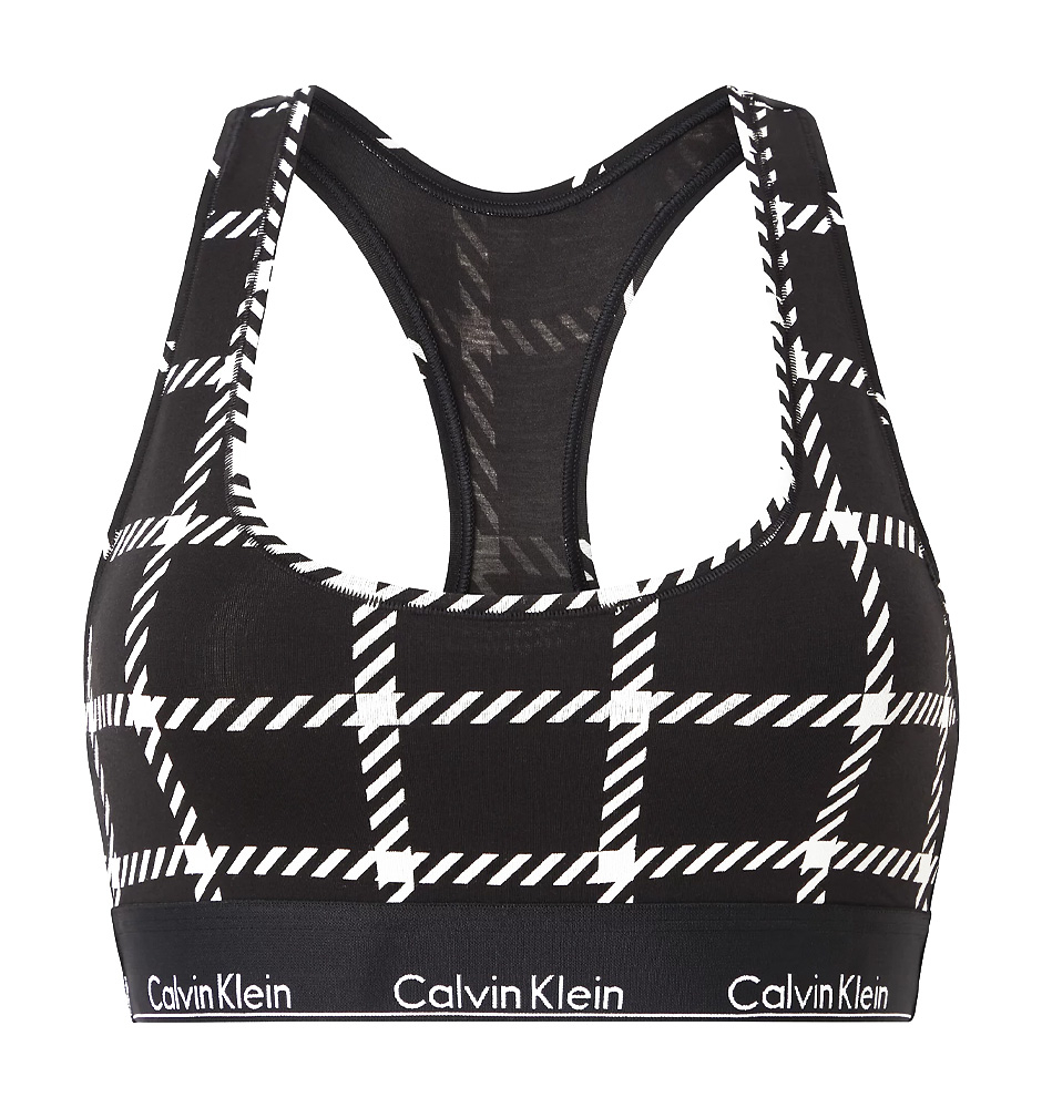 E-shop Calvin Klein - Modern cotton graphic print bralette - limited edition-XS