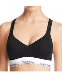 CALVIN KLEIN - Modern Cotton bralette lift čierna 1