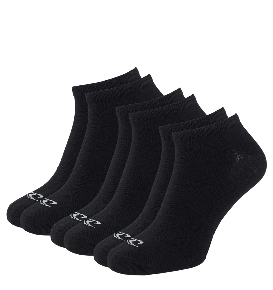 O\'NEILL - 3PACK čierne členkové ponožky