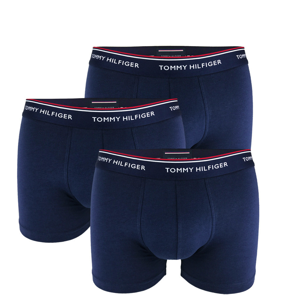 Obrázok Tommy Hilfiger 3Pack - Premium Essentials tmavomodré boxerky - S